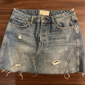 Jean Skirt - Free People